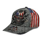 Viking American Skull Flag Style – Classic Cap