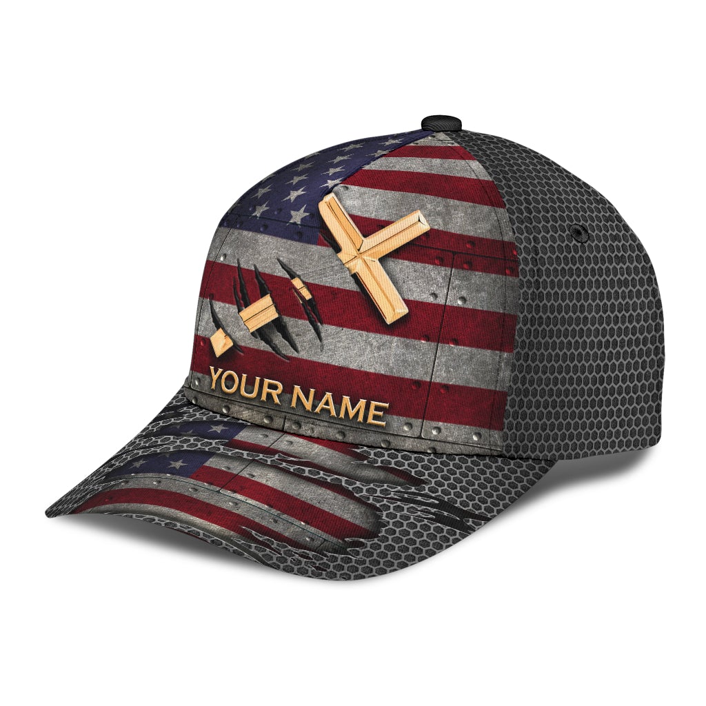 Custom Faith American Flag – Classic Cap