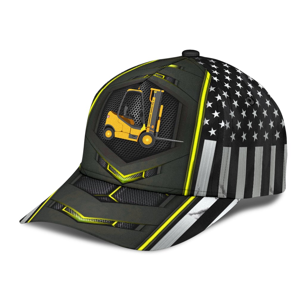 Forklift Truck Flag Carbon – Classic Cap