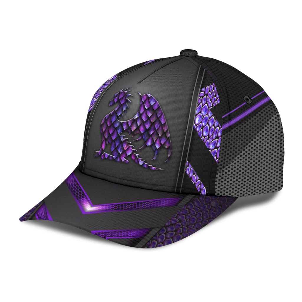 Dragon Purple Pattern Style – Classic Cap