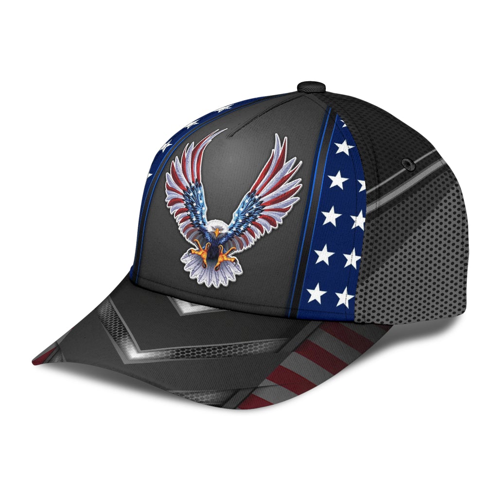 Eagle American Flag Freedom Style – Classic Cap