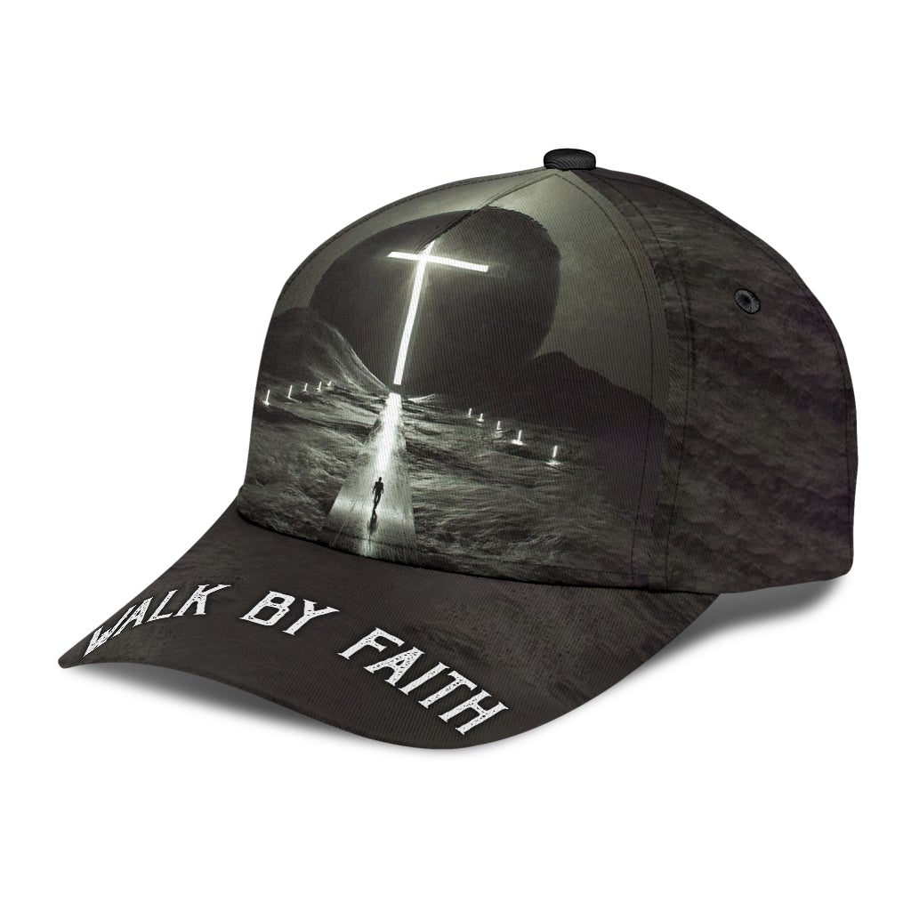 Walk By Faith Black Style – Classic Cap