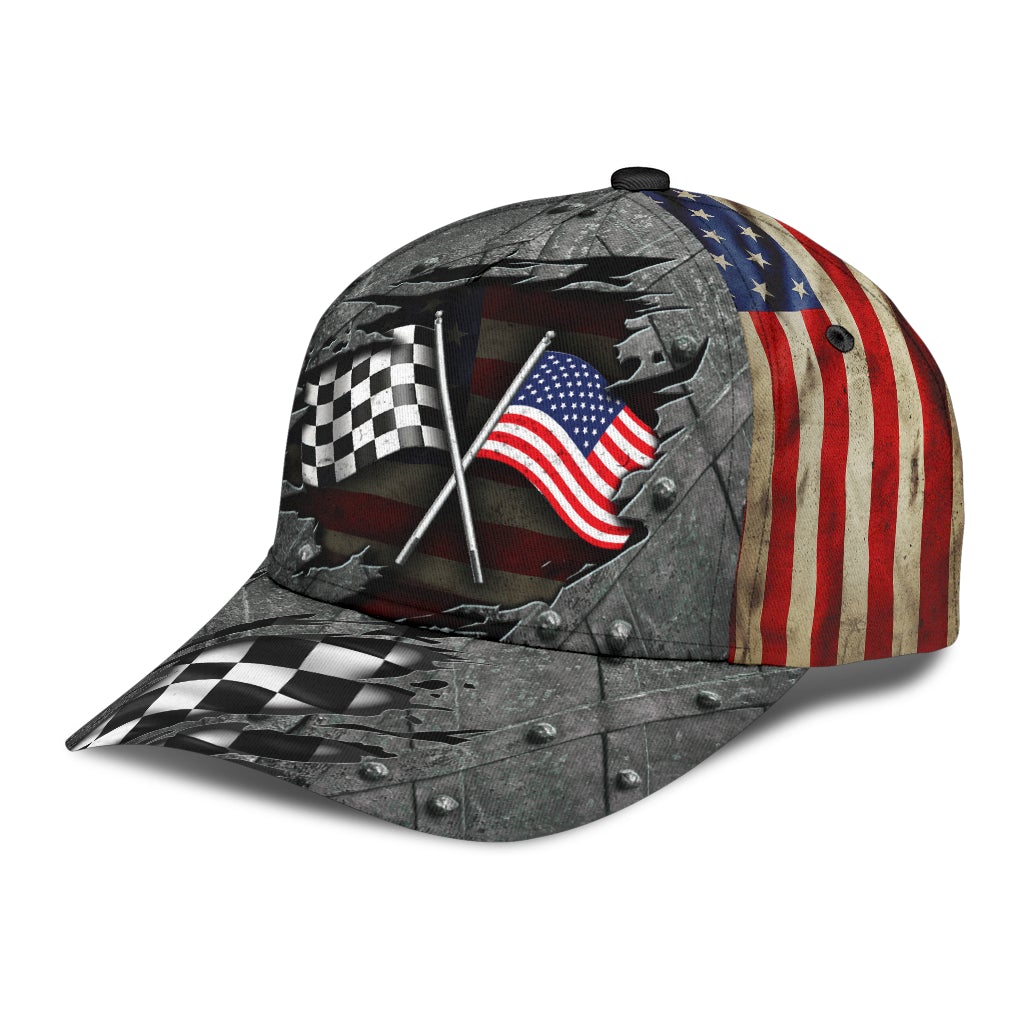 Love American Racing Crack Pattern – Classic Cap