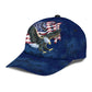 Eagle Blue Freedom Bird Style – Classic Cap