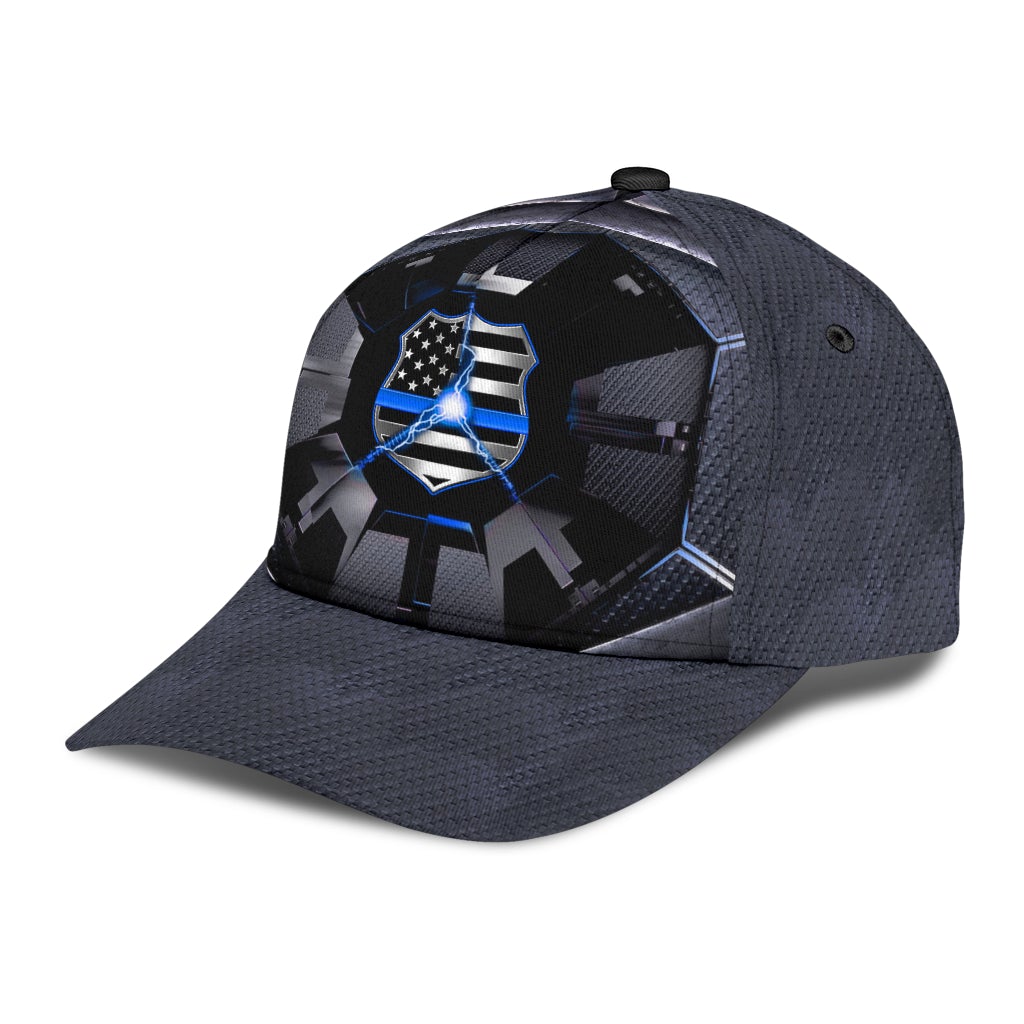 Back The Blue Hexagonal Police – Classic Cap