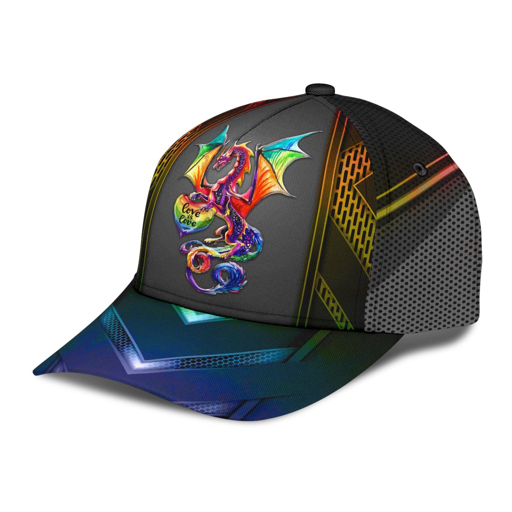 LGBT Dragon Pride Fantasy Style – Classic Cap