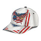 Custom Proud American Eagle Personalized Name – Classic Cap