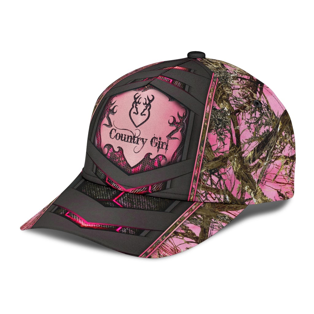 Hunting Deer Country Girl – Classic Cap