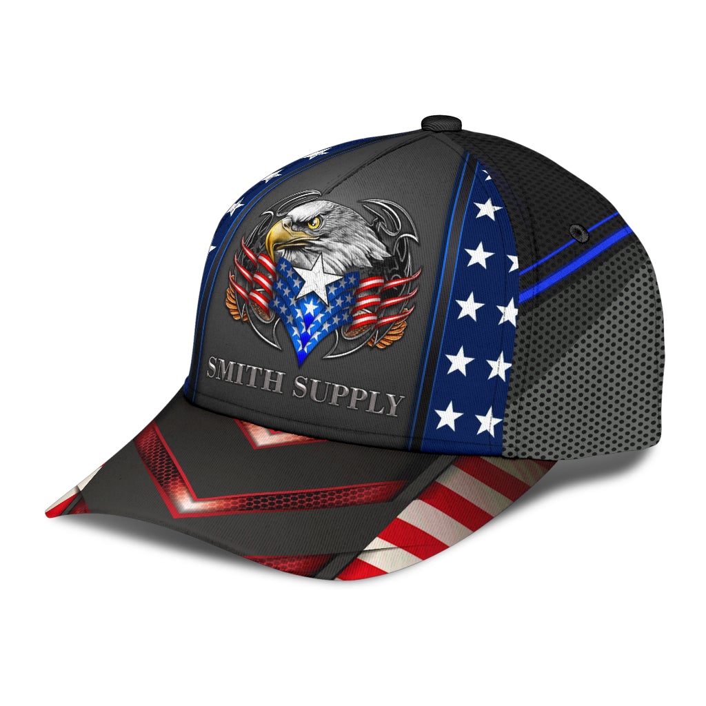 Smith Supply Eagle American Patriotic Style – Classic Cap