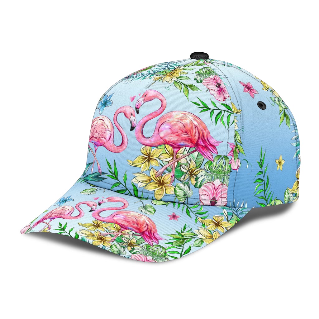 Flamingo Tropical Pattern Style – Classic Cap