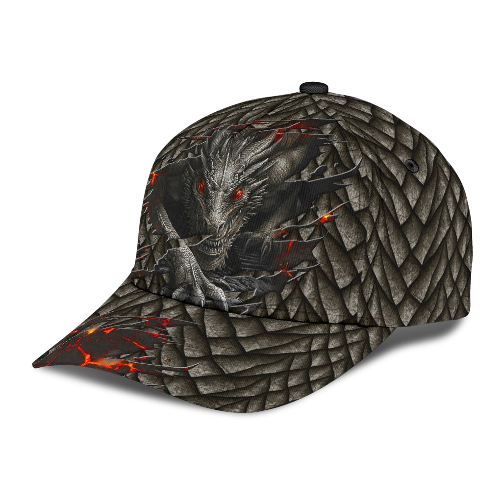 Dragon Lava Fire Fantasy Style – Classic Cap