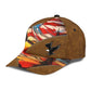 Eagle Love American Leather Pattern – Classic Cap