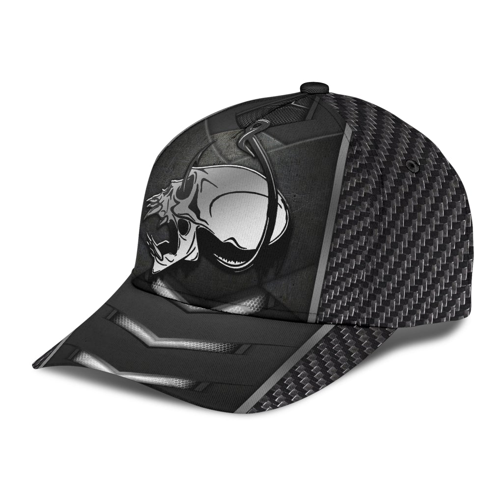 Metal Skull Fishing Hook – Classic Cap