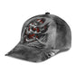 Skull Grey Pattern Style – Classic Cap