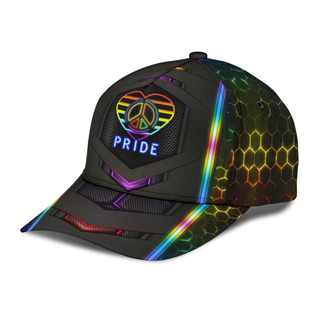 Peace Love Pride Vibes – Classic Cap