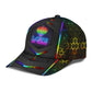 LGBT Neon Hexagon Pride Glow Style – Classic Cap