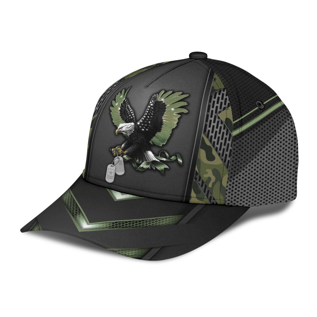Green Eagle Camouflage Pattern – Classic Cap