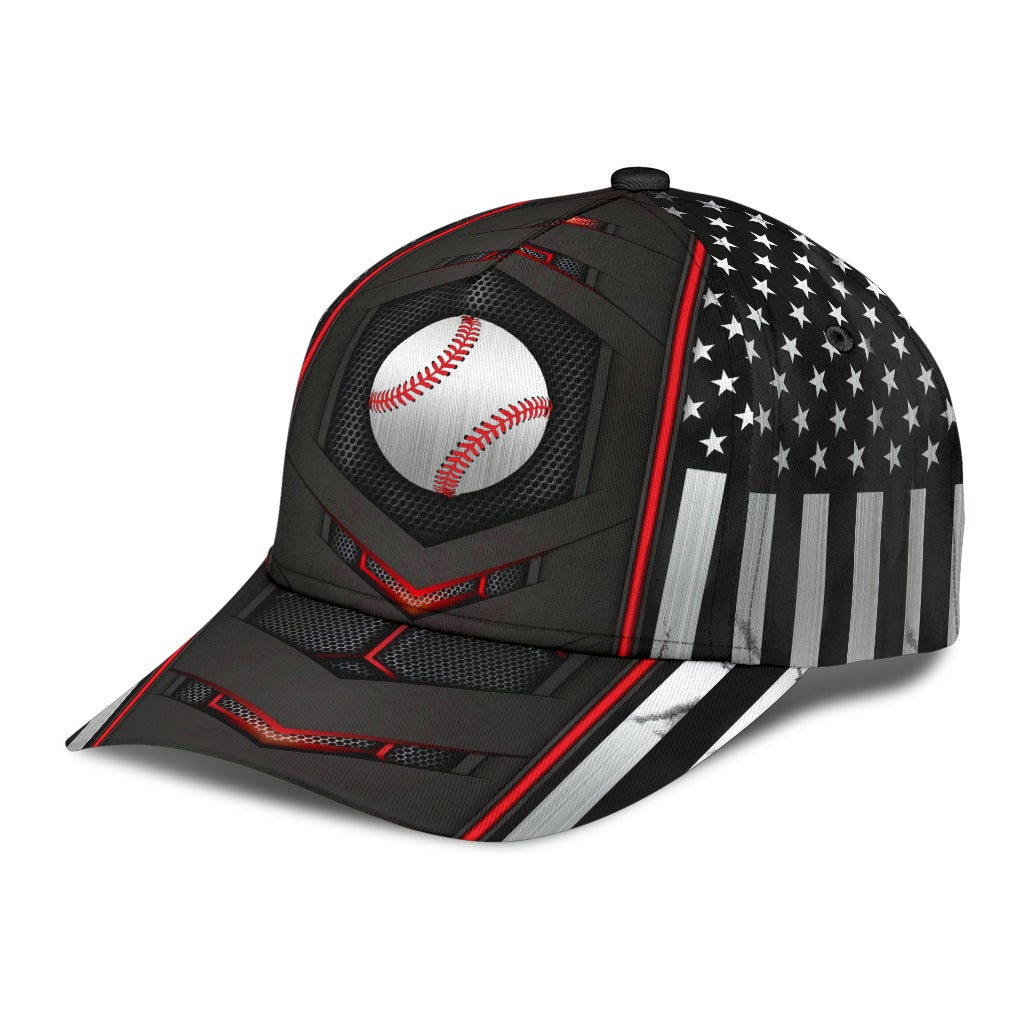 Baseball Red Flag Carbon – Classic Cap