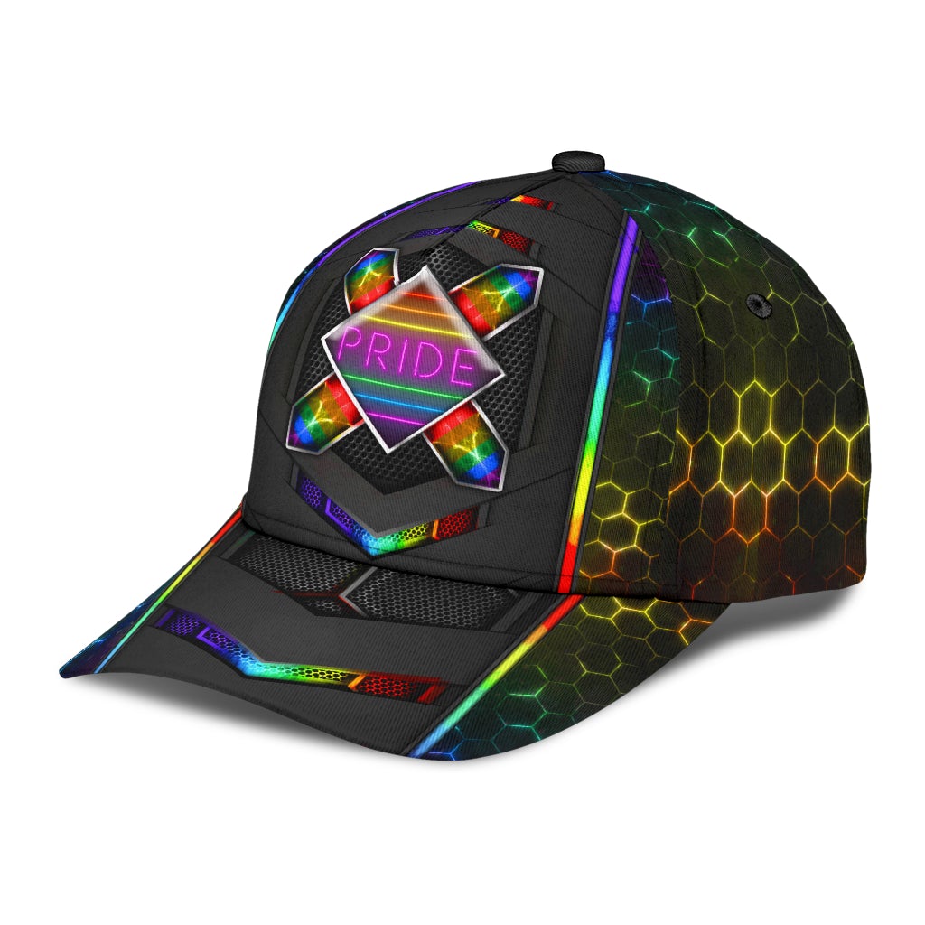 Pride Neon Pattern Vibes – Classic Cap