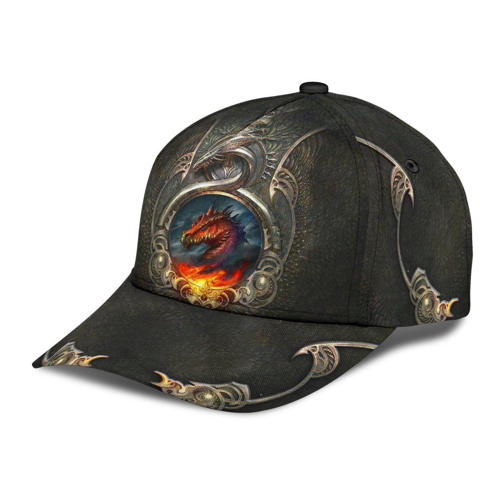 Dragon Mythical Fantasy Creature Art – Classic Cap