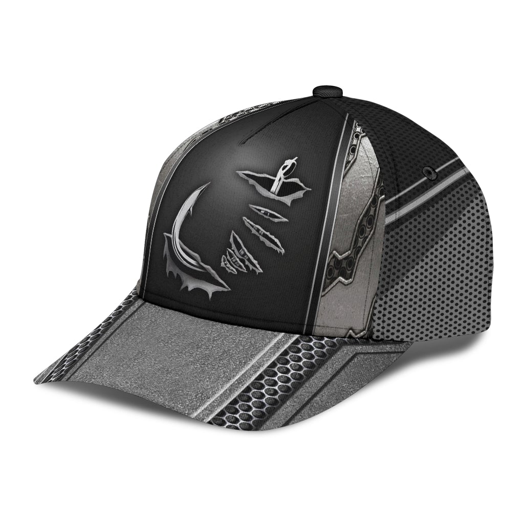 Fishing Hook Angler Lifestyle Theme – Classic Cap