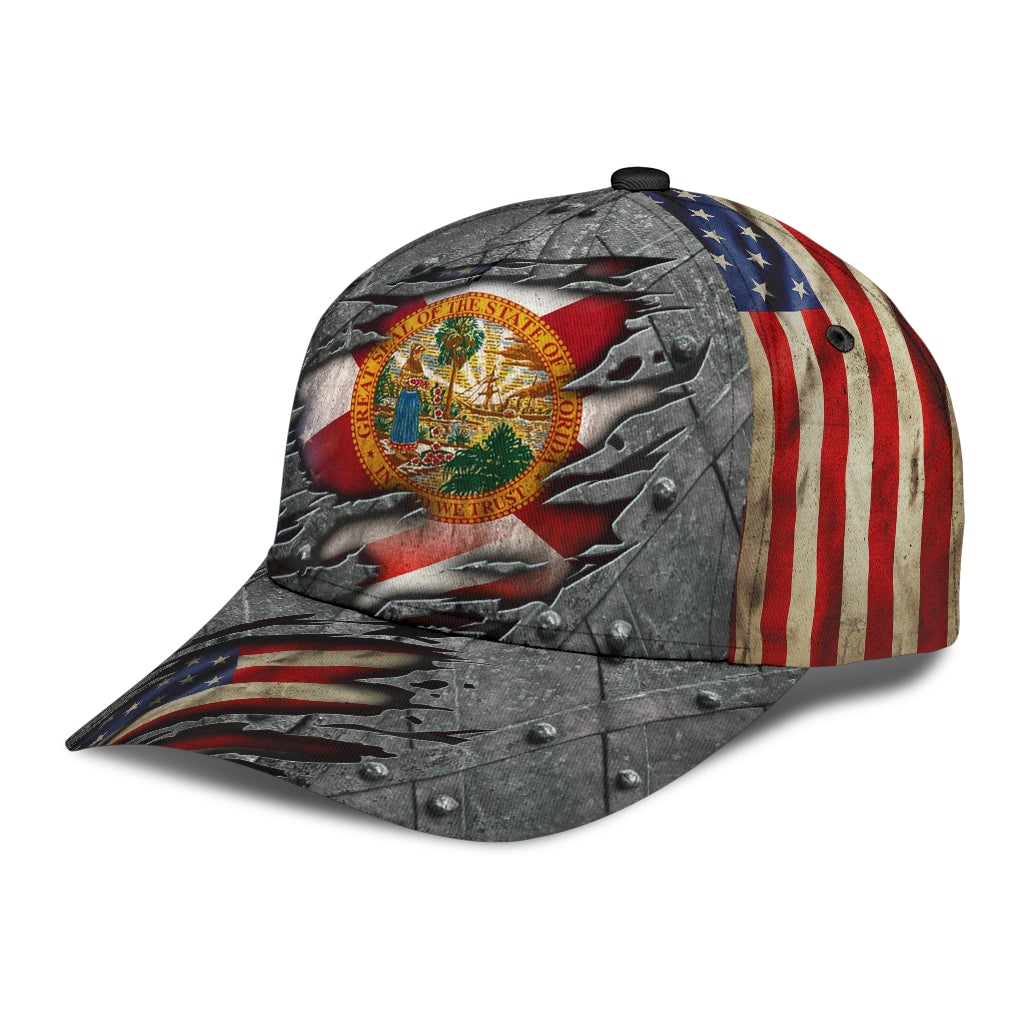 Florida US Flag State Pride – Classic Cap