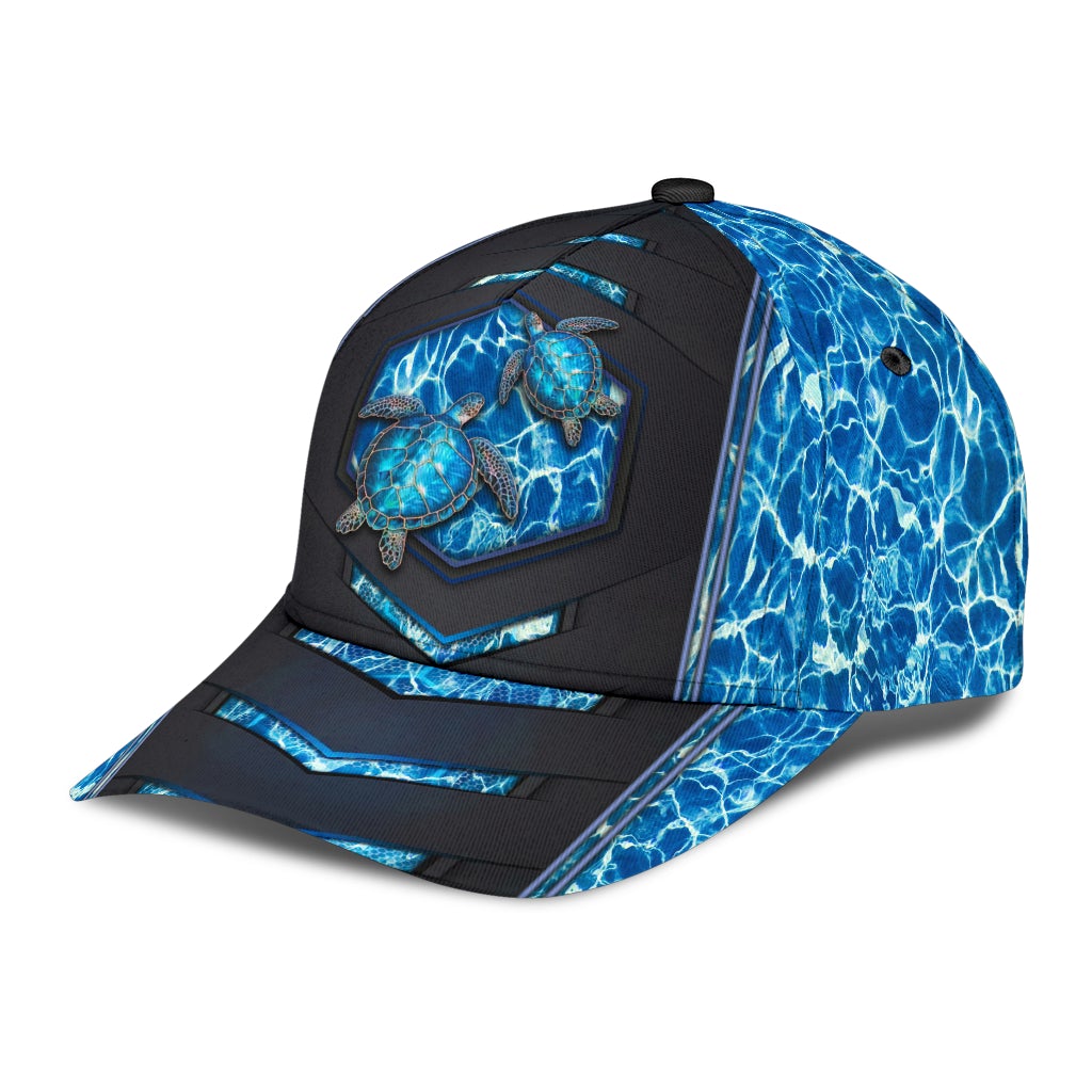 Turtle Lover Ocean Nature Style – Classic Cap