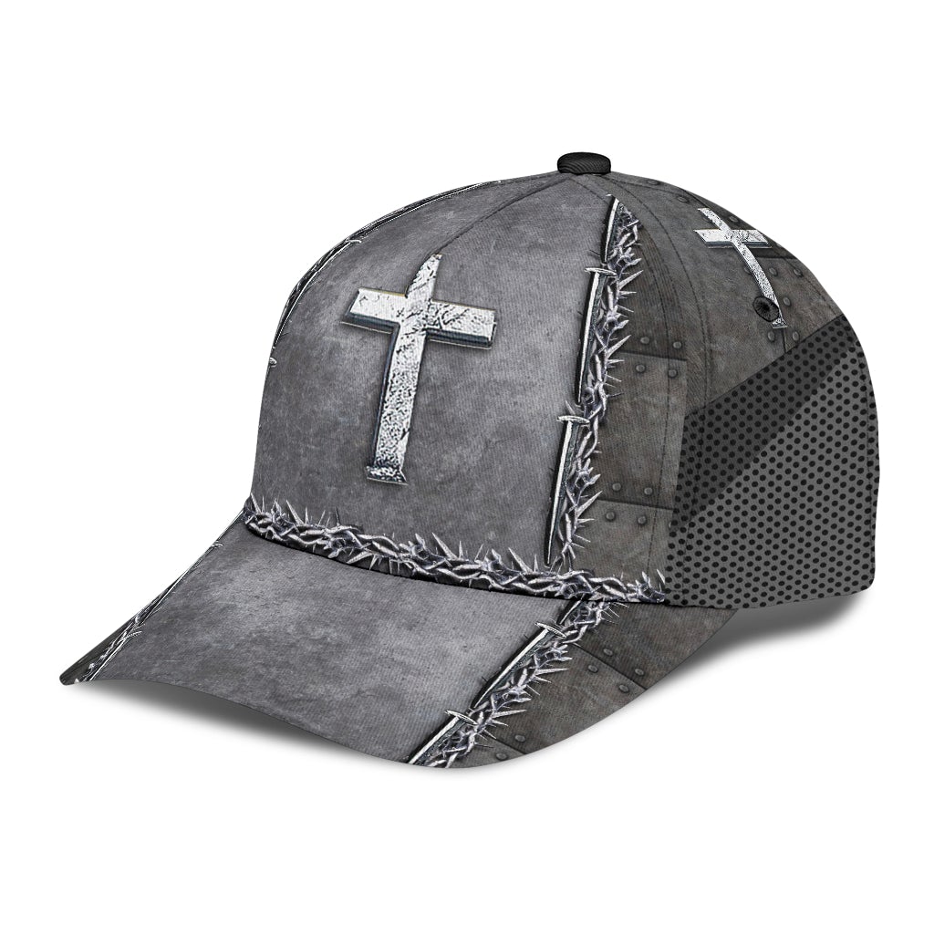 Faith Savior Silver Metal – Classic Cap