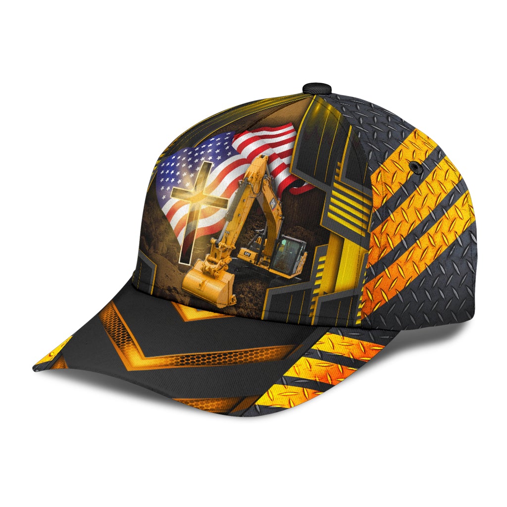 Faith American Flag Excavator – Classic Cap