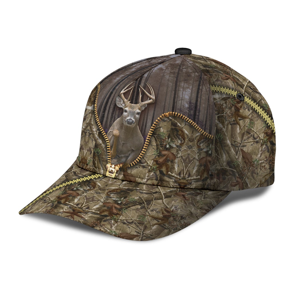 Deer Hunter Outdoor Wildlife Theme – Classic Cap