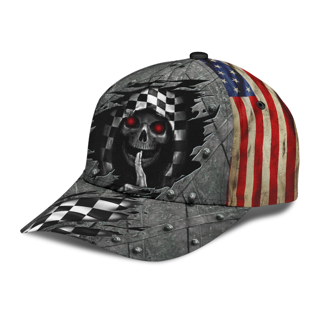 Crack Racing Skull Motorsport Style – Classic Cap