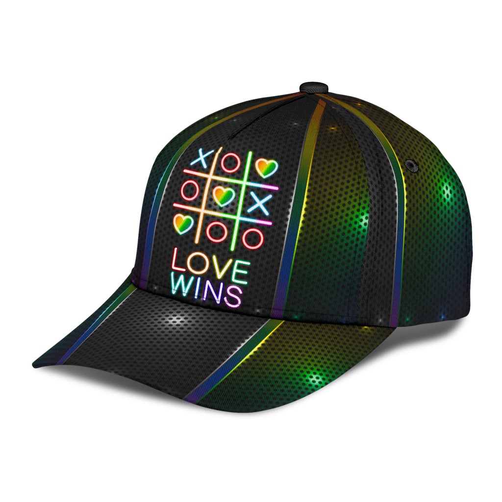 LGBT Love Wins Pride Message – Classic Cap