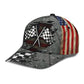 Racing Crack Pattern Motorsport Style – Classic Cap