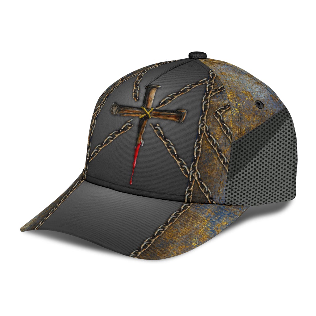 Faith Breaks Every Chain Cross – Classic Cap