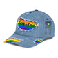 Love Is Love Jean Pride Pattern – Classic Cap
