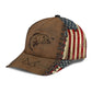 Fishing Leather American Flag – Classic Cap