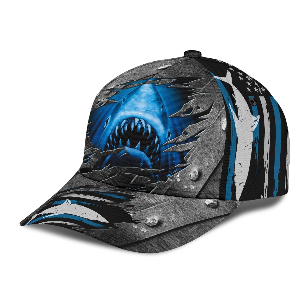 Shark Jaw Ocean Animal – Classic Cap