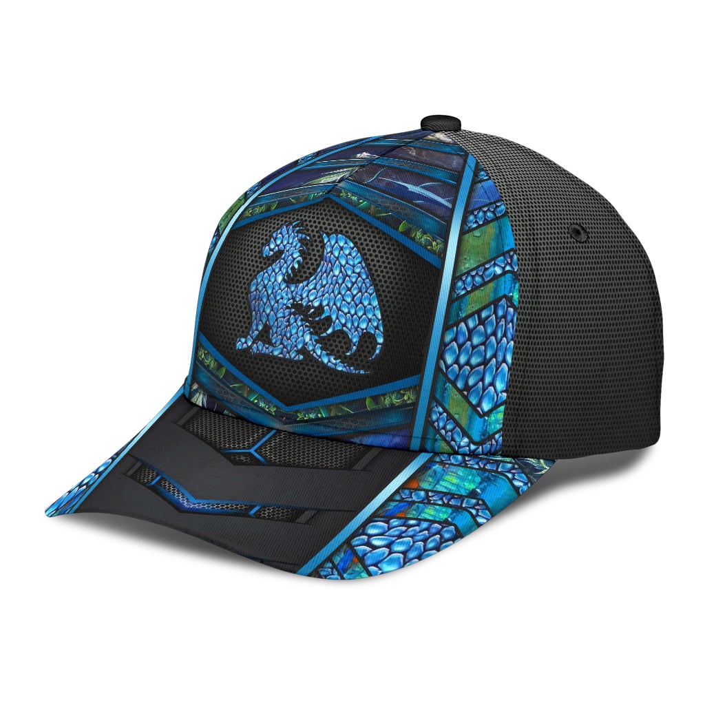 Flower Dragon Fantasy Nature Style – Classic Cap