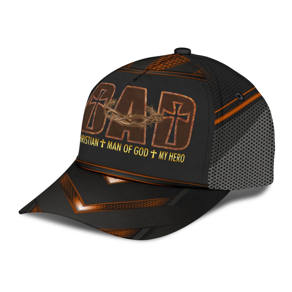 Faith Dad Man Of God – Classic Cap
