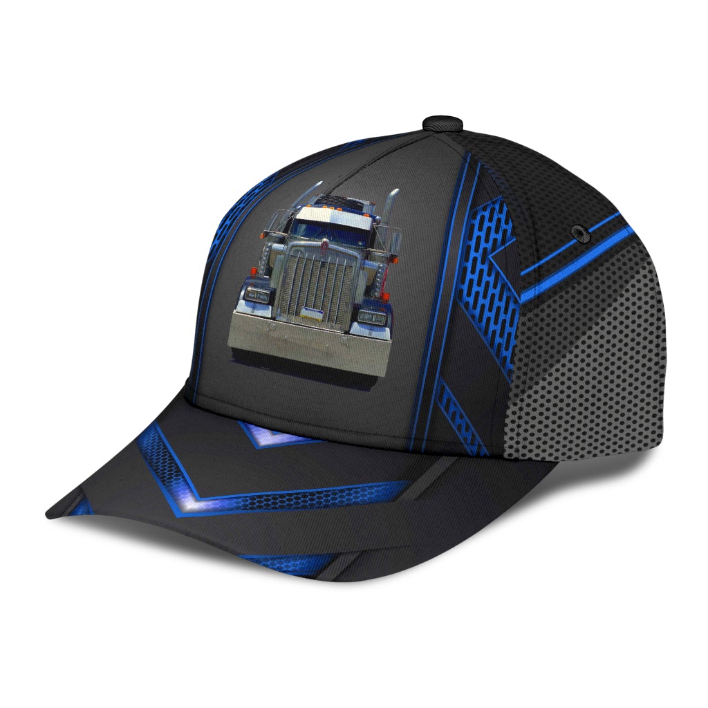 Truck Job Blue Pattern – Classic Cap