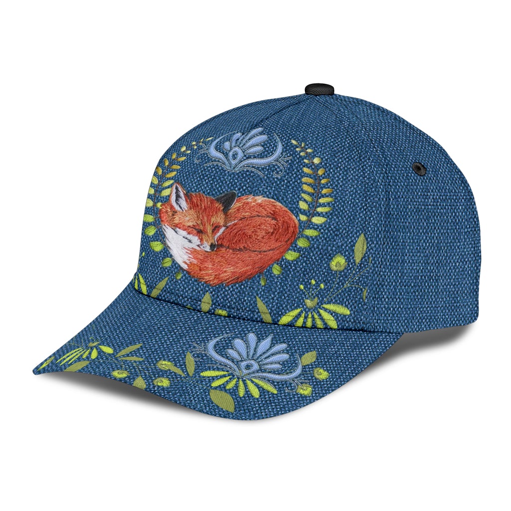 Fox Flower Nature Style – Classic Cap