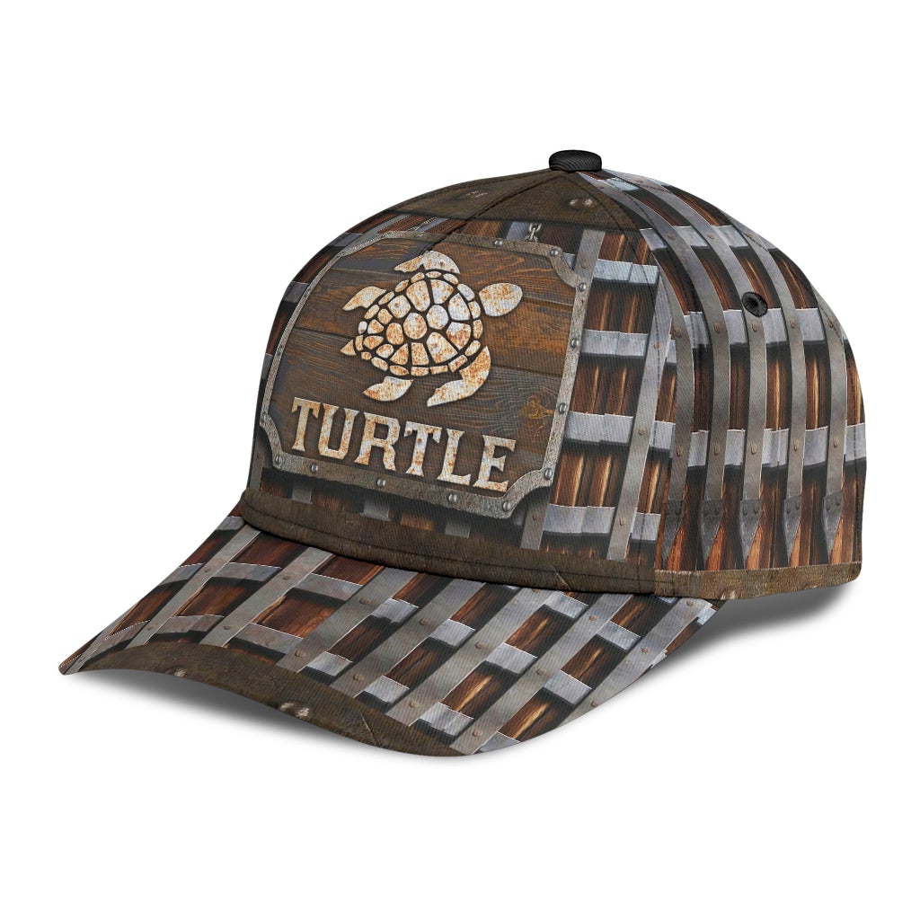Turtle Metal Pattern Vibes – Classic Cap