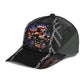 Skull American Flag Patriotic Style – Classic Cap