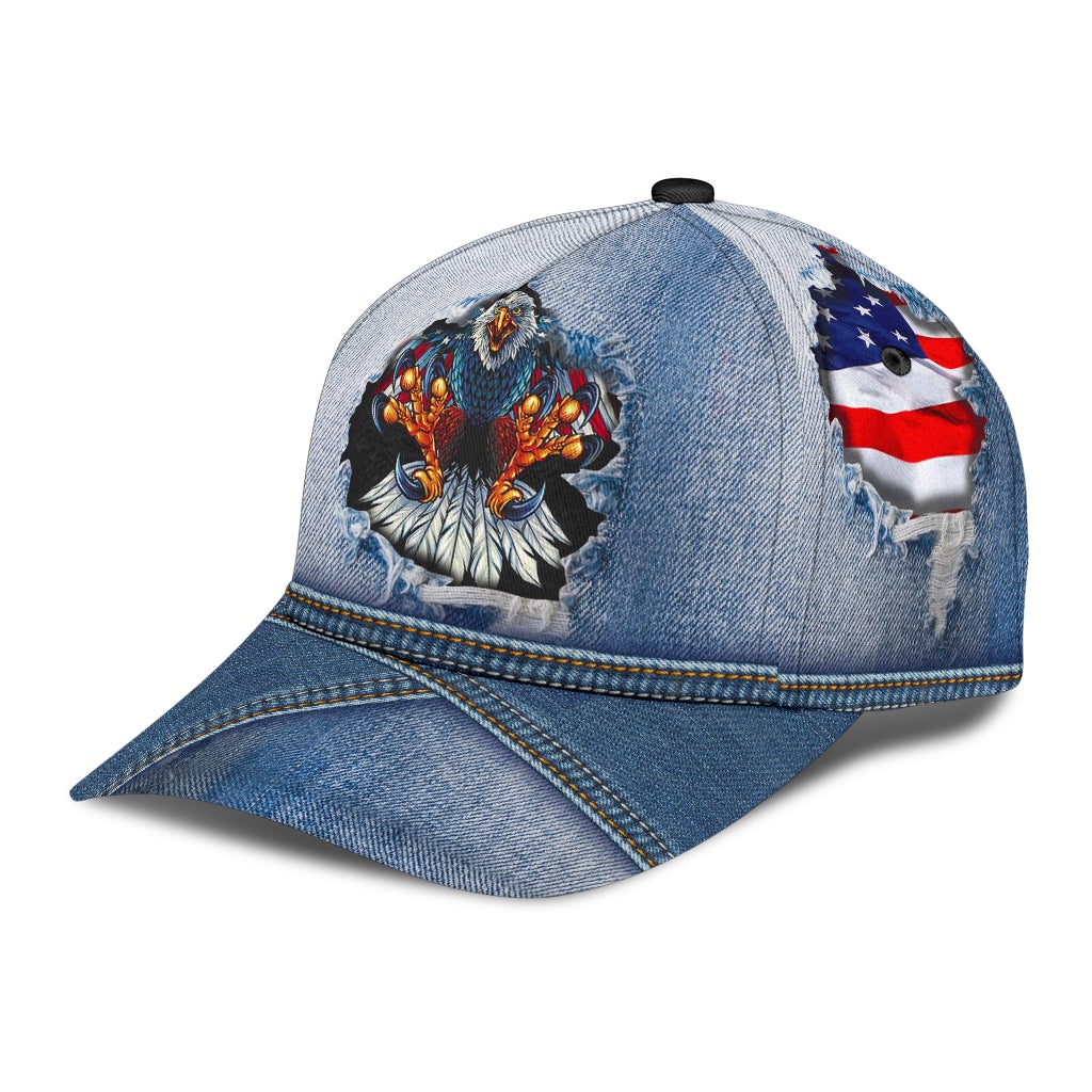 Denim American Eagle Casual Style – Classic Cap