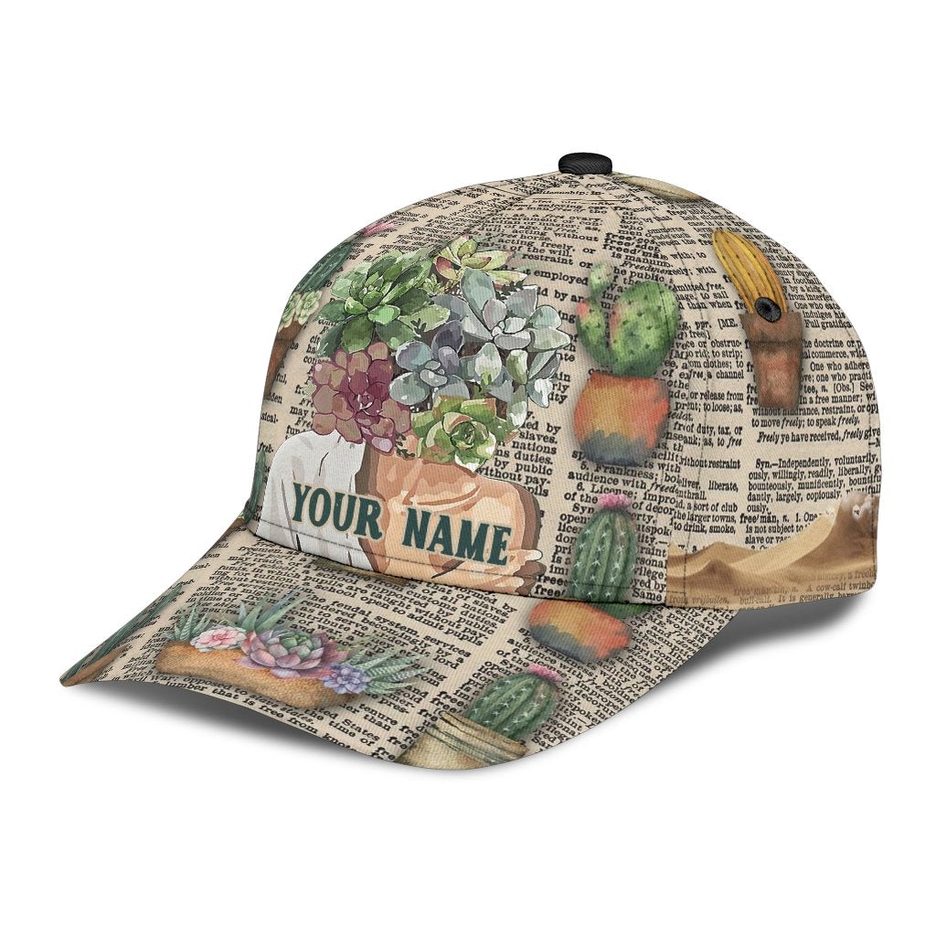 Custom Gardening Personalized Name – Classic Cap