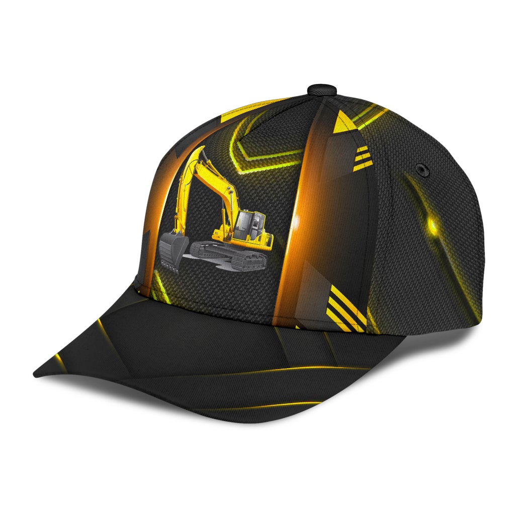 Cool Excavator Heavy Equipment Style – Classic Cap