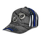 Back The Blue Crack US Flag Police – Classic Cap