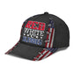 Red White And Blessed Jesus American Faith Style – Classic Cap
