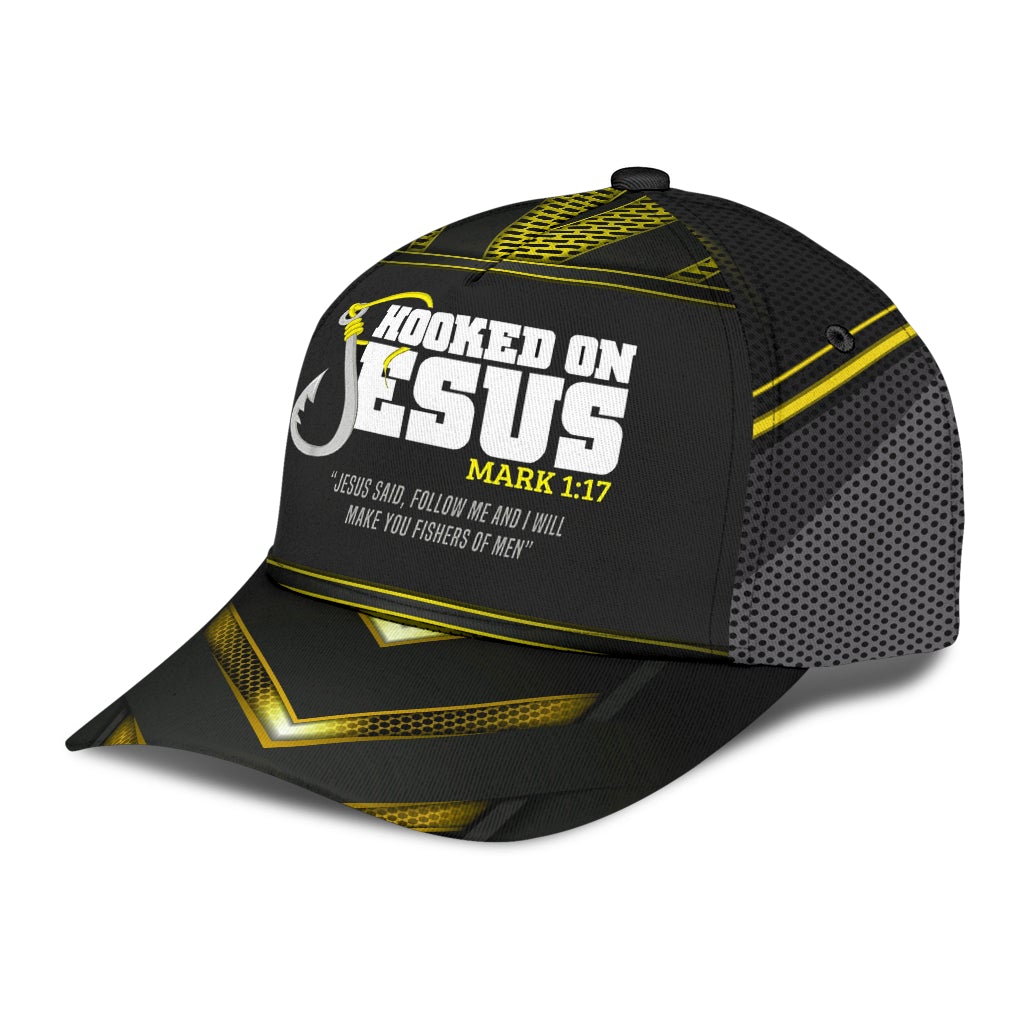 Faith Fishing Hooked Message – Classic Cap