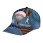 Custom Zipper Baseball Personalized Name Number – Classic Cap
